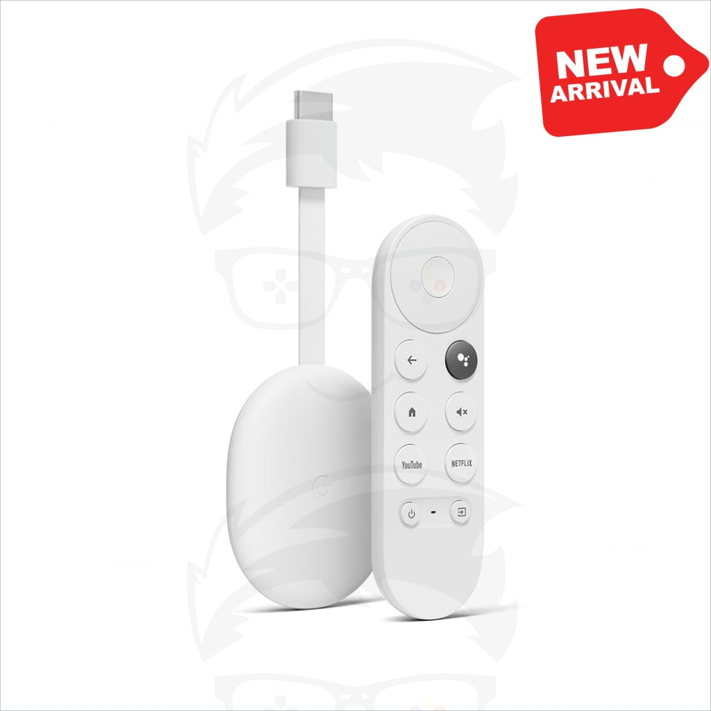 Chromecast with Google TV - Streaming Entertainment in 4K HDR - Snow Chromecast with Google TV - Streaming Entertainment in 4K HDR - Snow